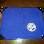 ARA's new heavy-duty pet bed with corner caps.