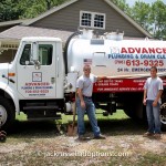 Kelsey and Colin Davis of Advanced Plumbing