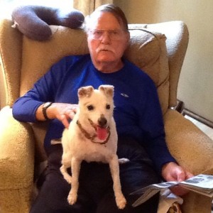 Bailey with Dad