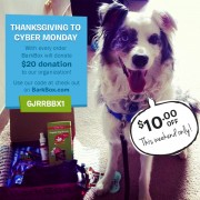 BarkBox Special Thanksgiving Weekend