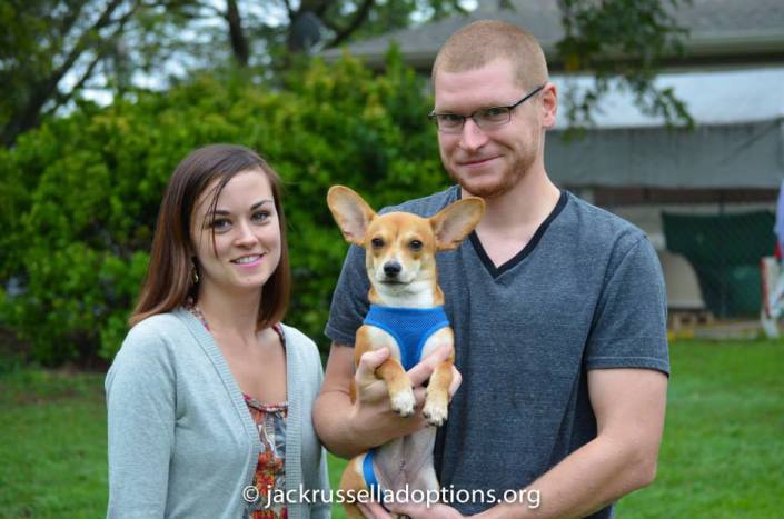 Bunny with mom and Dad, Brittany and Tyler