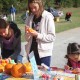 Painting pumpkins