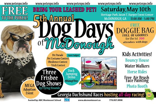5th Annual Dog Days of McDonough