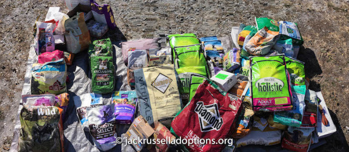 Food donation from Rucker Pet