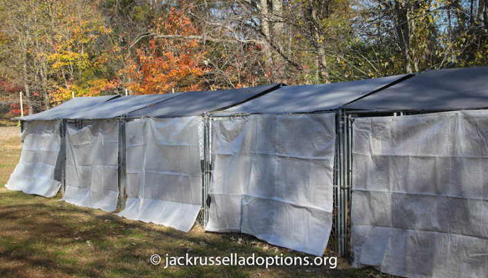 Covered kennels