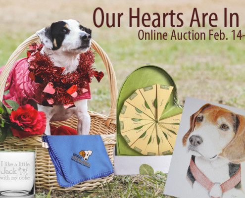 Our Hearts Are In It online auction