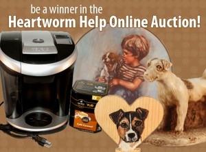 Be a winner in the Heartworm Help Online Auction!