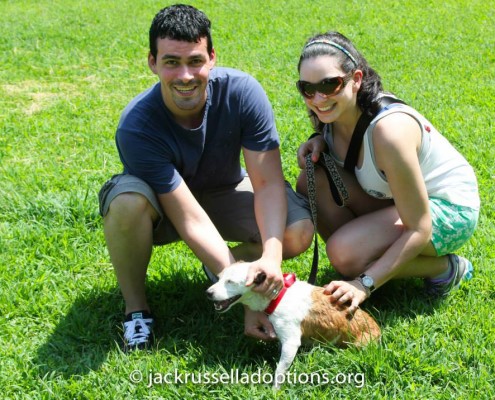 Hunter and family on adoption day