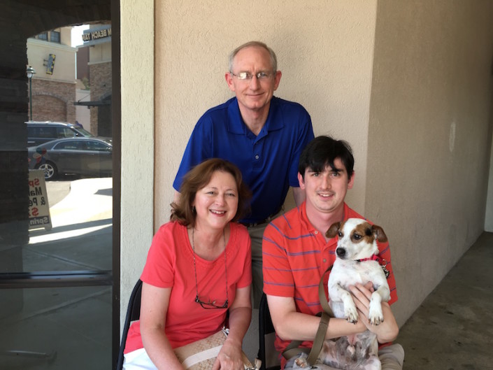 Joe meets his family at BarkDay