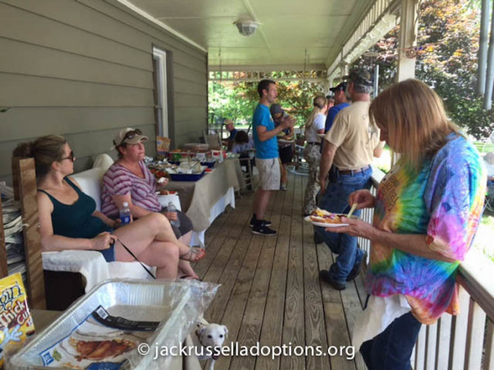 Party on the porch!