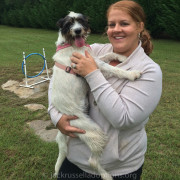 Mama Mia and her mama Jenna on adoption day!