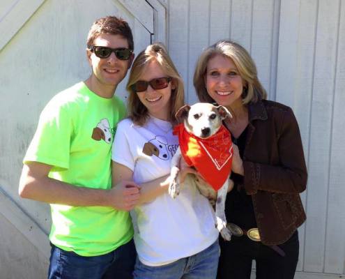 Mike, Lily and Cobb with Jane