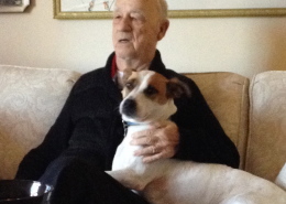 Millie and Grampie