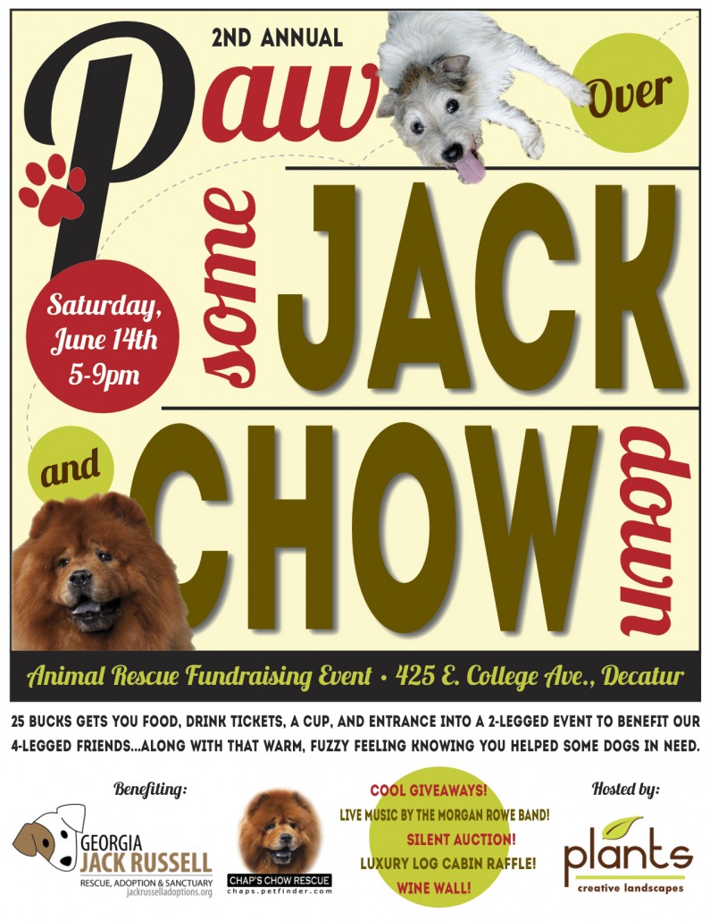 2nd Annual Paw Over Some Jack and Chow Down