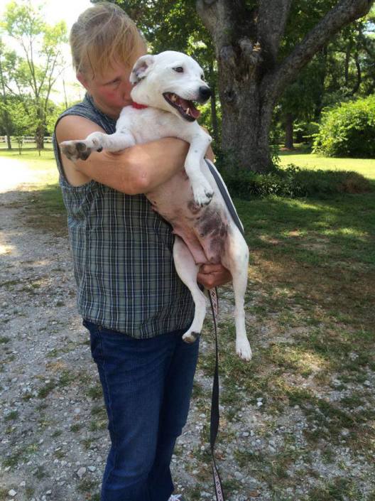 Mama Donna saying goodbye to Penny