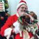 Mark and Penny with Santa