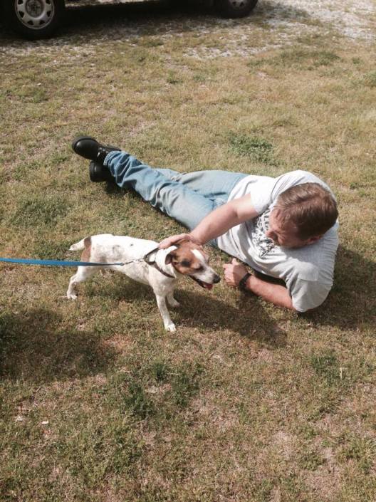 Rocket meeting Dad