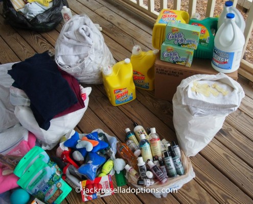 We are always in need of detergent, shampoo, towels, toys, etc.