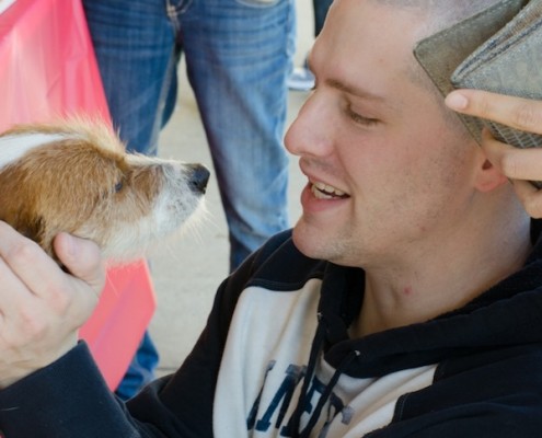 Smooch a Pooch at City Dog Market