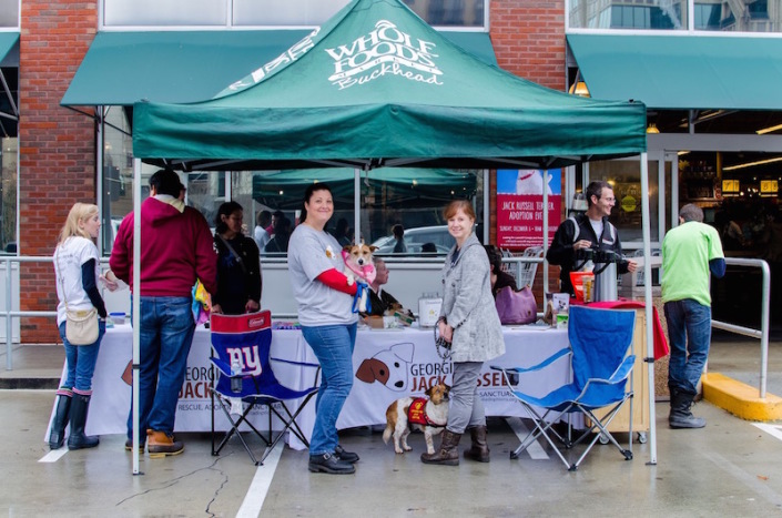 Whole Foods tent