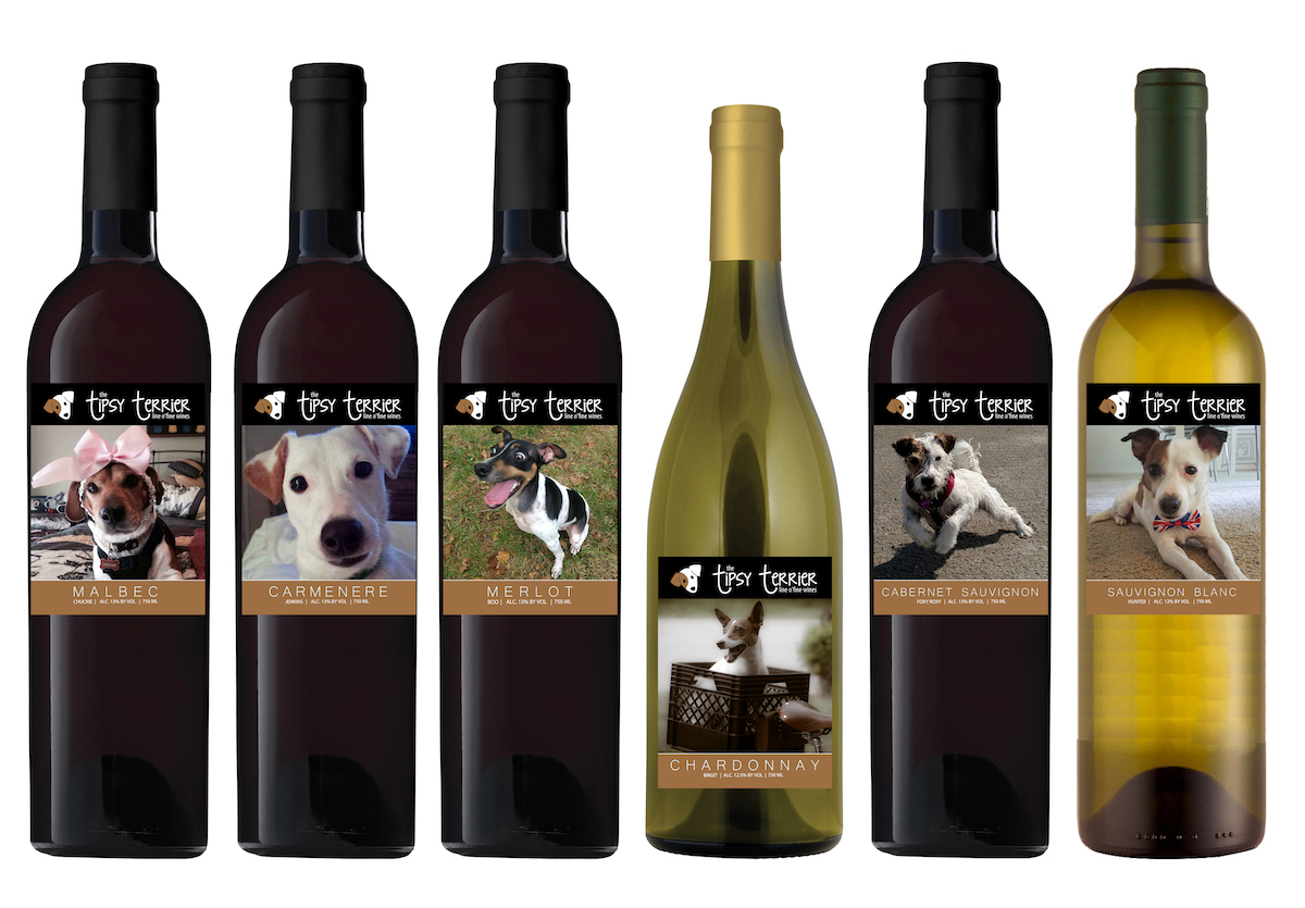 Tipsy Terrier wines